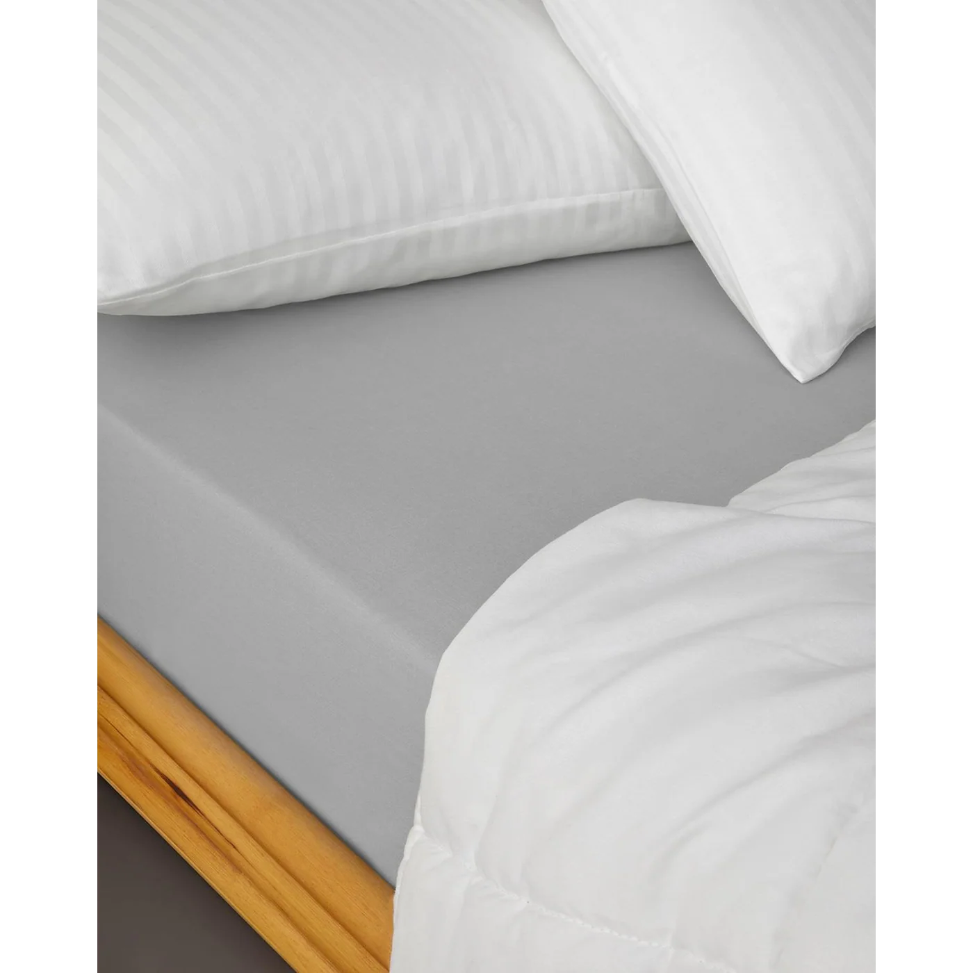 EH Living Plain Cotton Fitted Sheet - Image 11