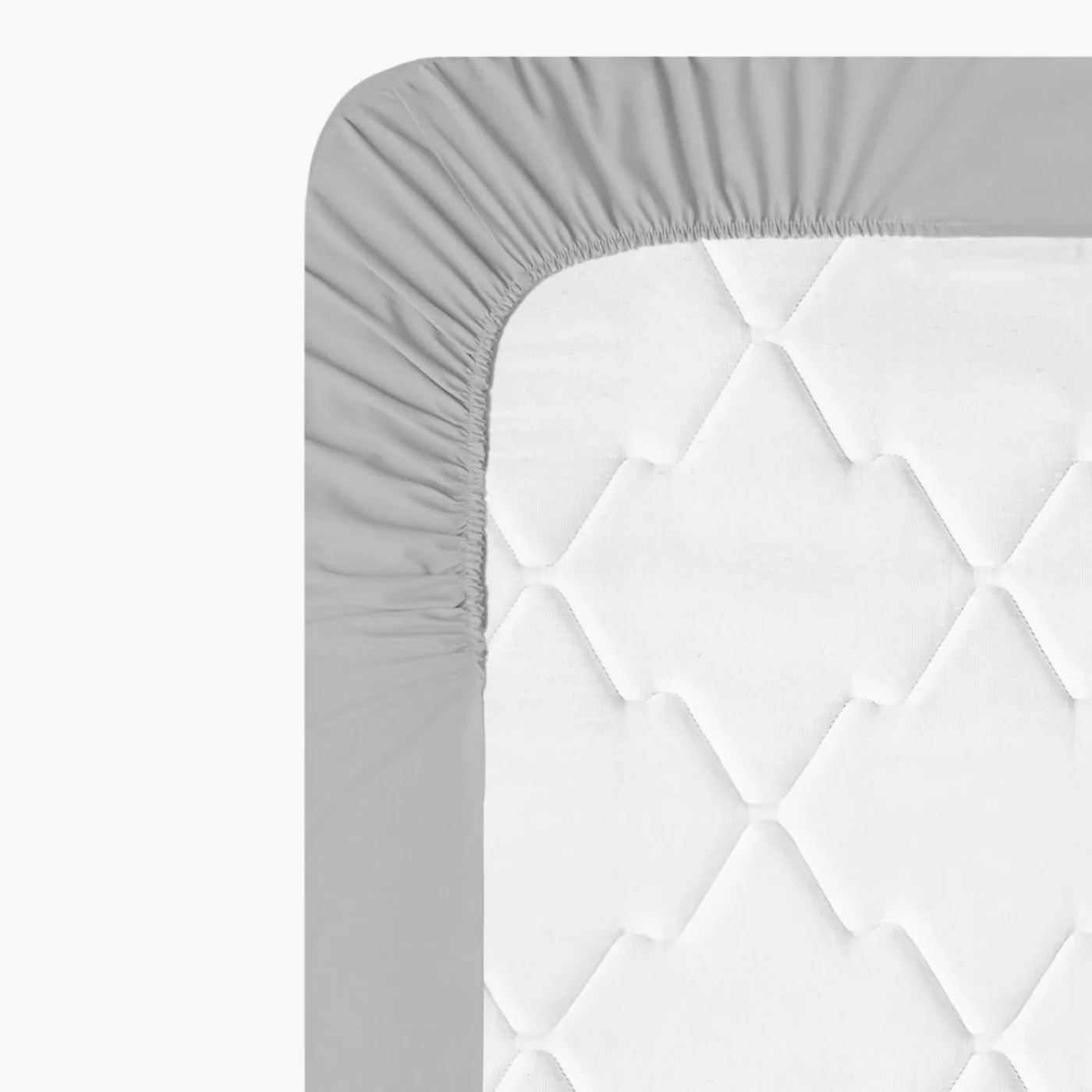 EH Living Plain Cotton Fitted Sheet - Image 12