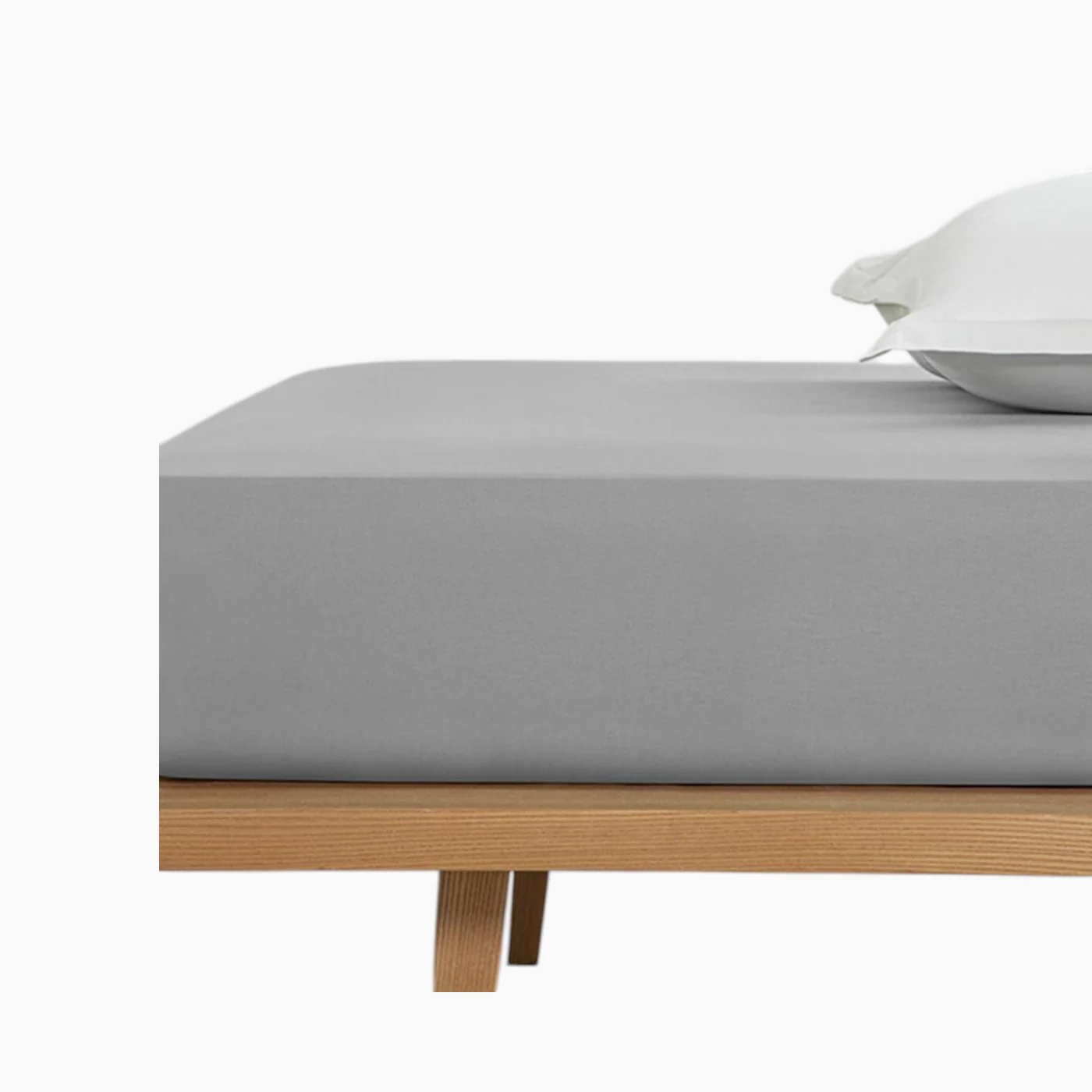 EH Living Plain Cotton Middle Size Fitted Sheet 140x200 cm - Image 2