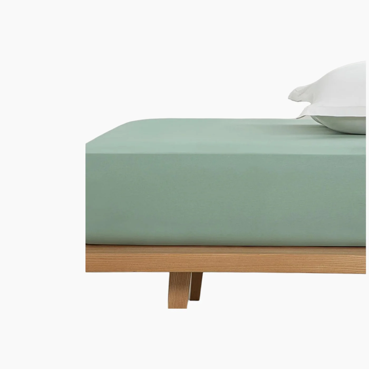 EH Living Plain Cotton Middle Size Fitted Sheet 140x200 cm - Image 4