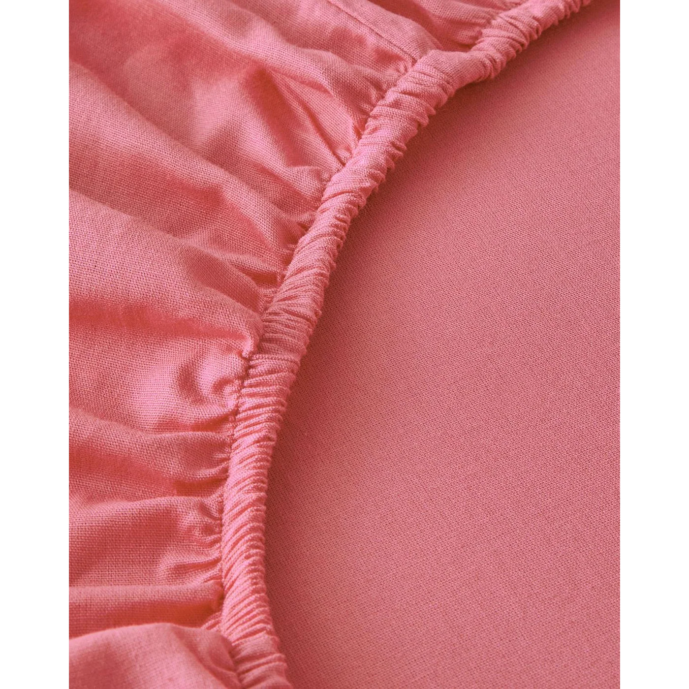 Plain Cotton Single Size Fitted Sheet Set 100x200 cm - Image 2