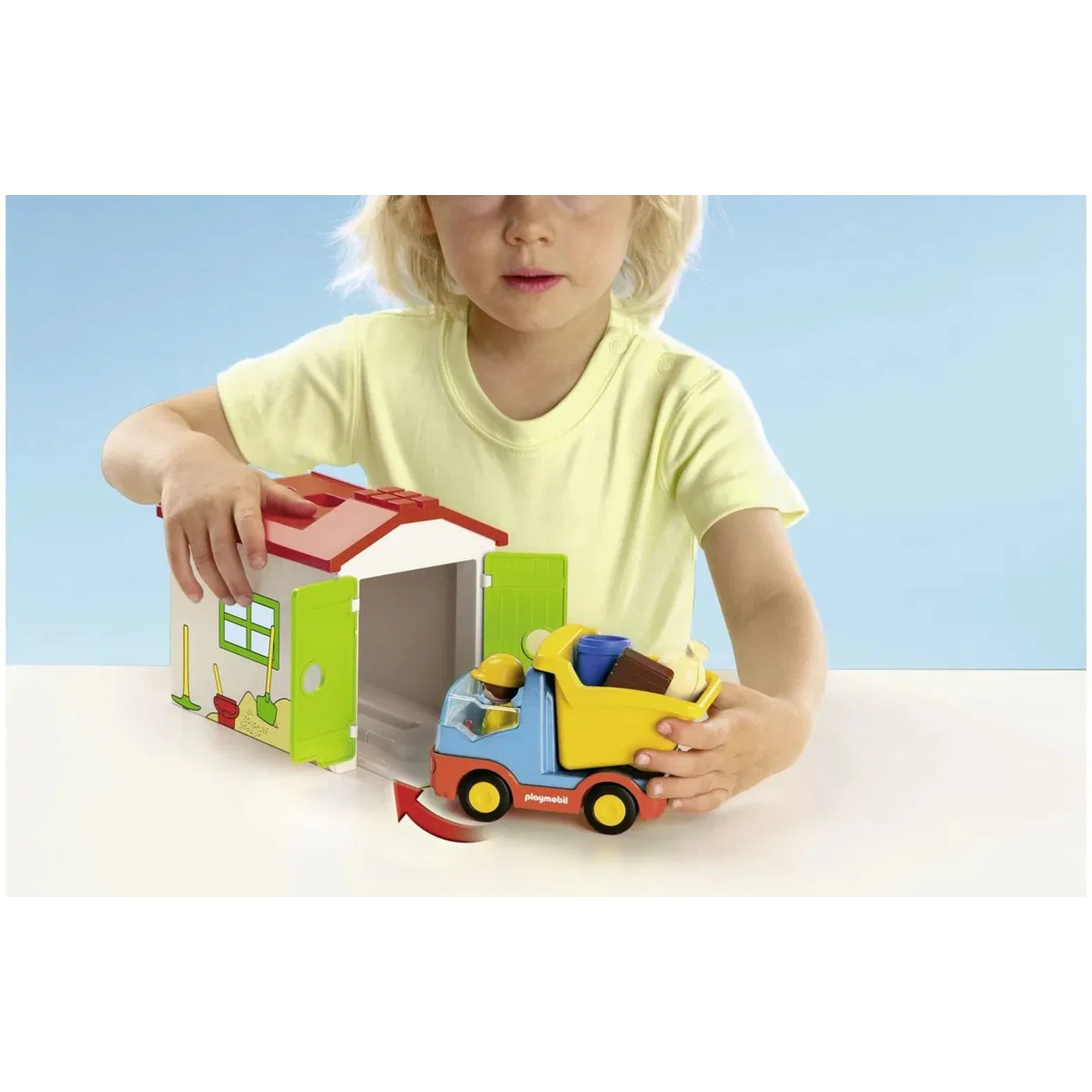 Playmobil 1.2.3 Dump Truck Toy Truck - Image 4
