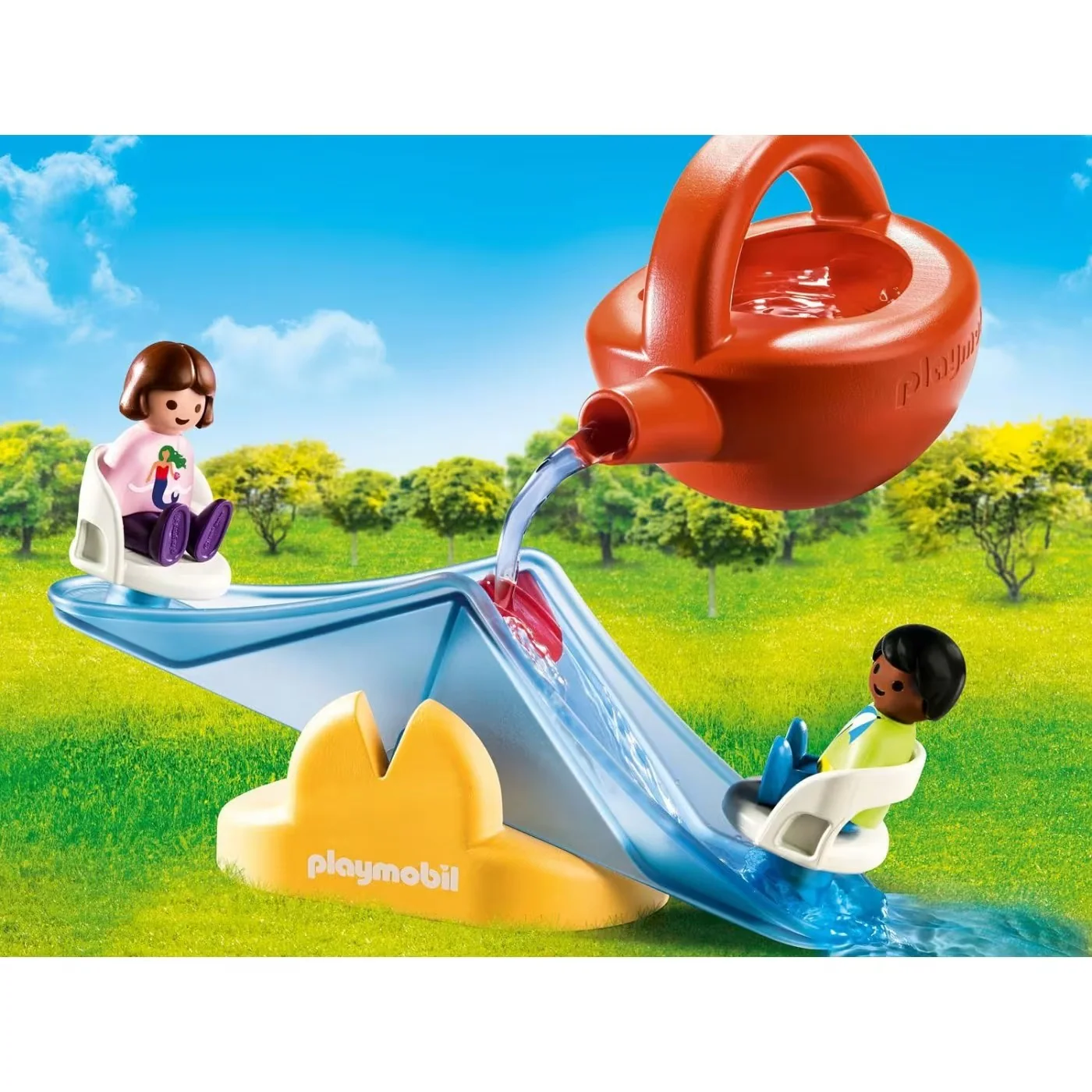 Playmobil 1.2.3 Water Seesaw Toy - Image 3