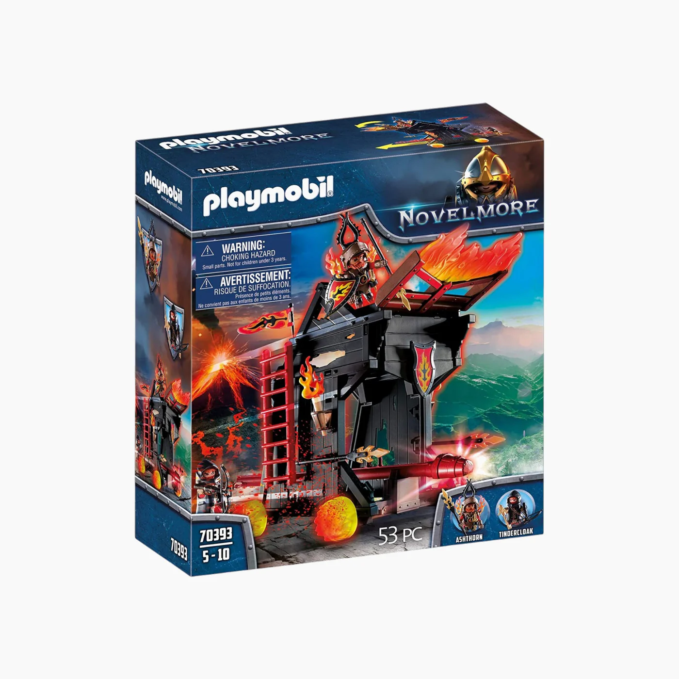 Playmobil Burnham Raiders Fire Ram Playset - Image 2