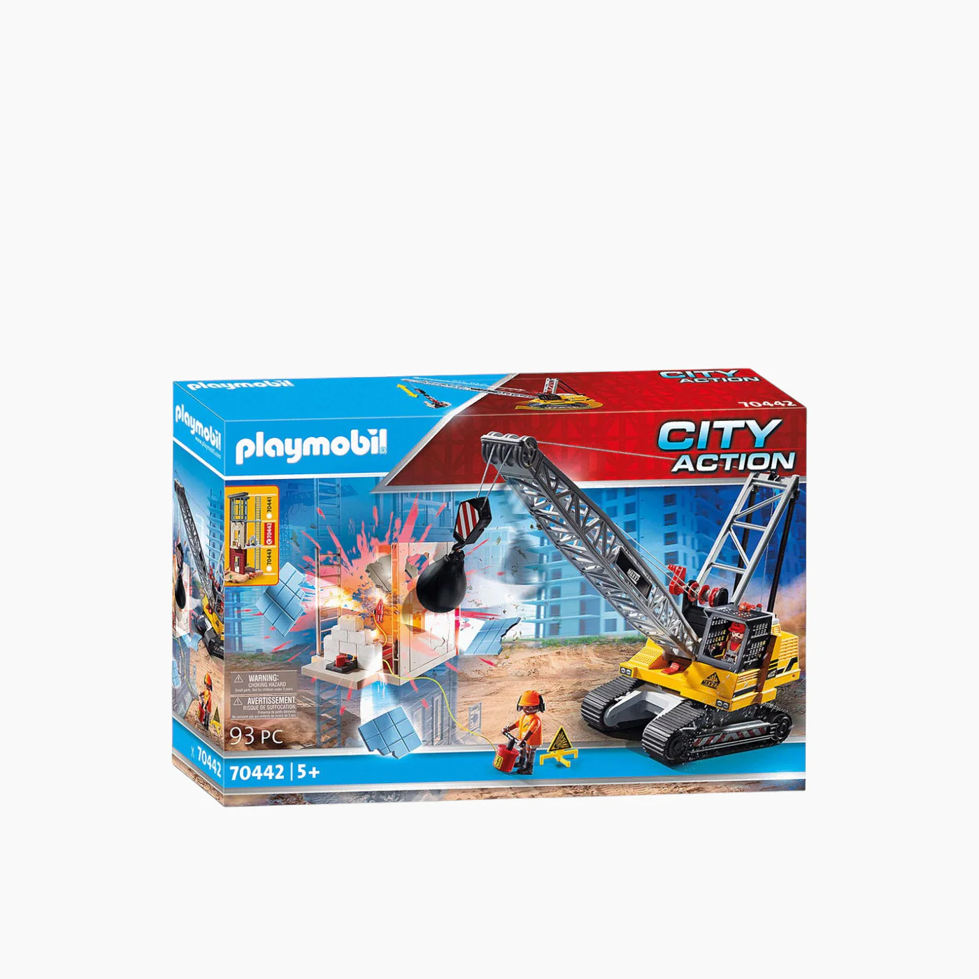 Playmobil Cable Excavator Toy Playset - Image 3