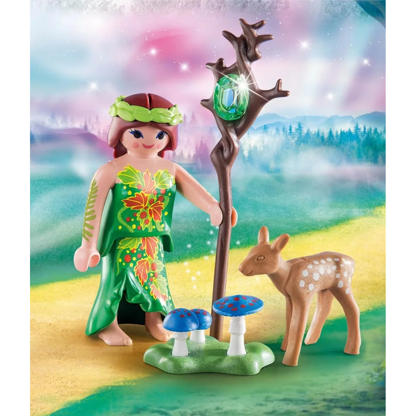 Playmobil Fairy With Deer Action Figure - Image 4