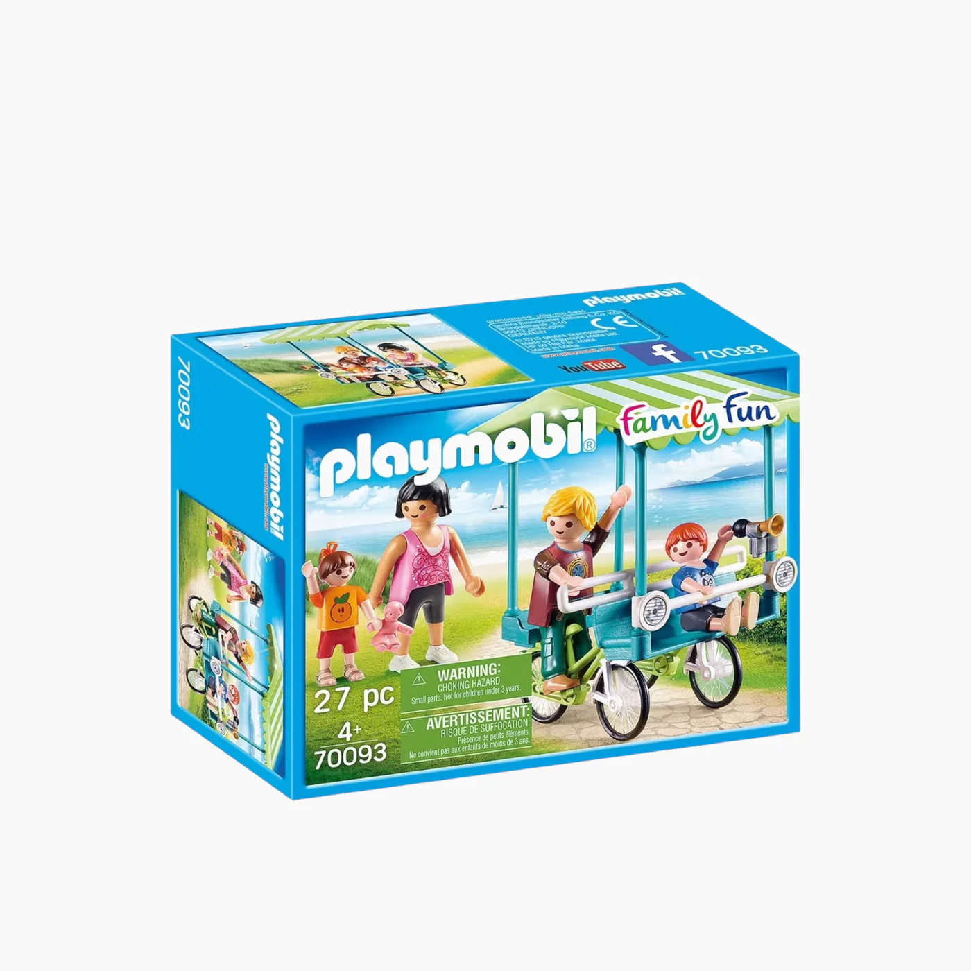 Playmobil Family Bicycle Toy Playset - Image 2
