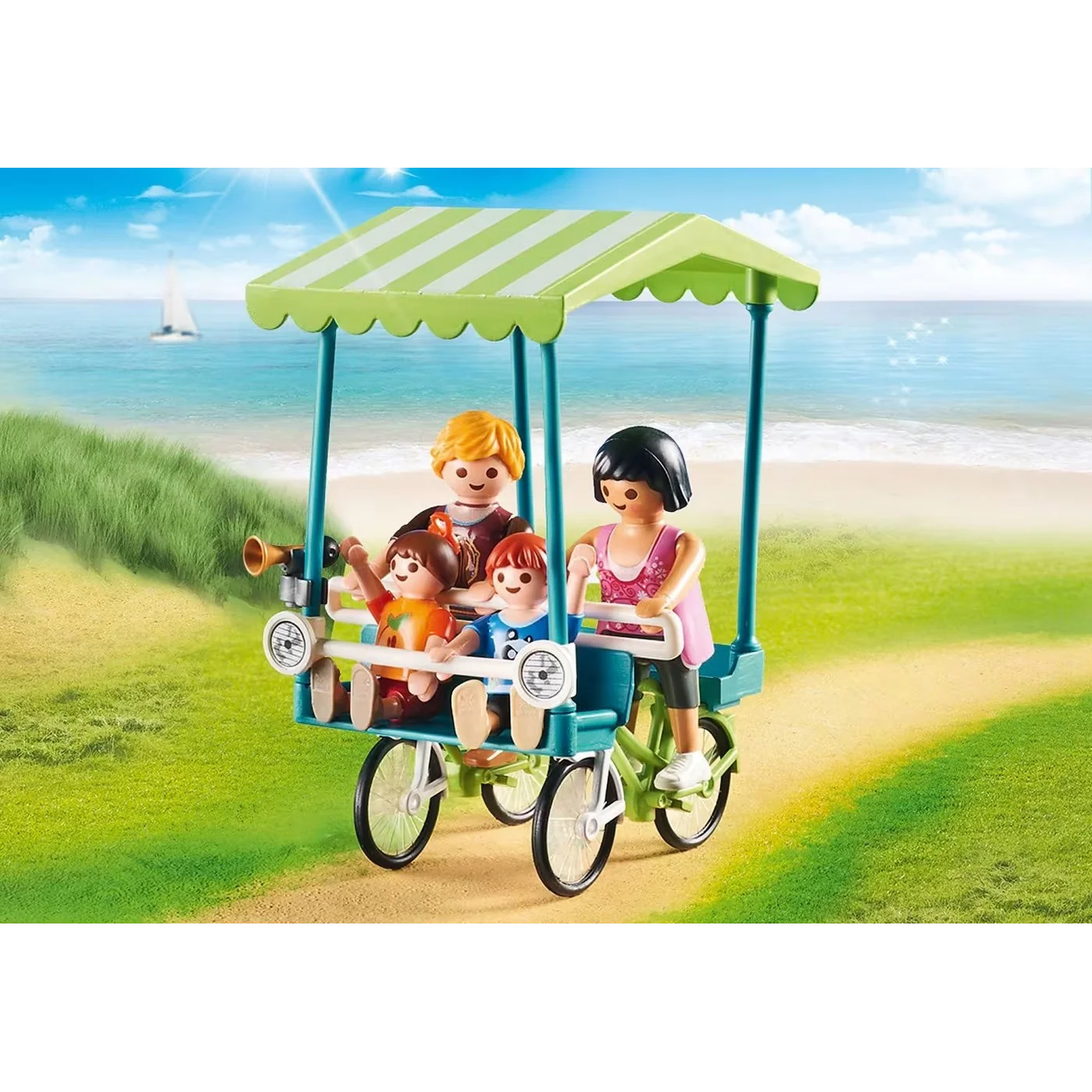 Playmobil Family Bicycle Toy Playset - Image 3