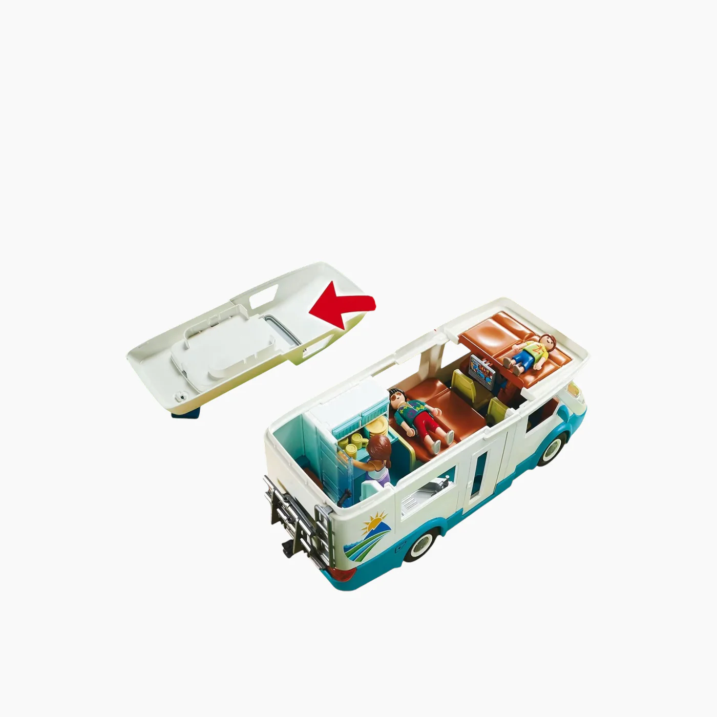 Playmobil Family Camper Vehicle Playset - Image 2