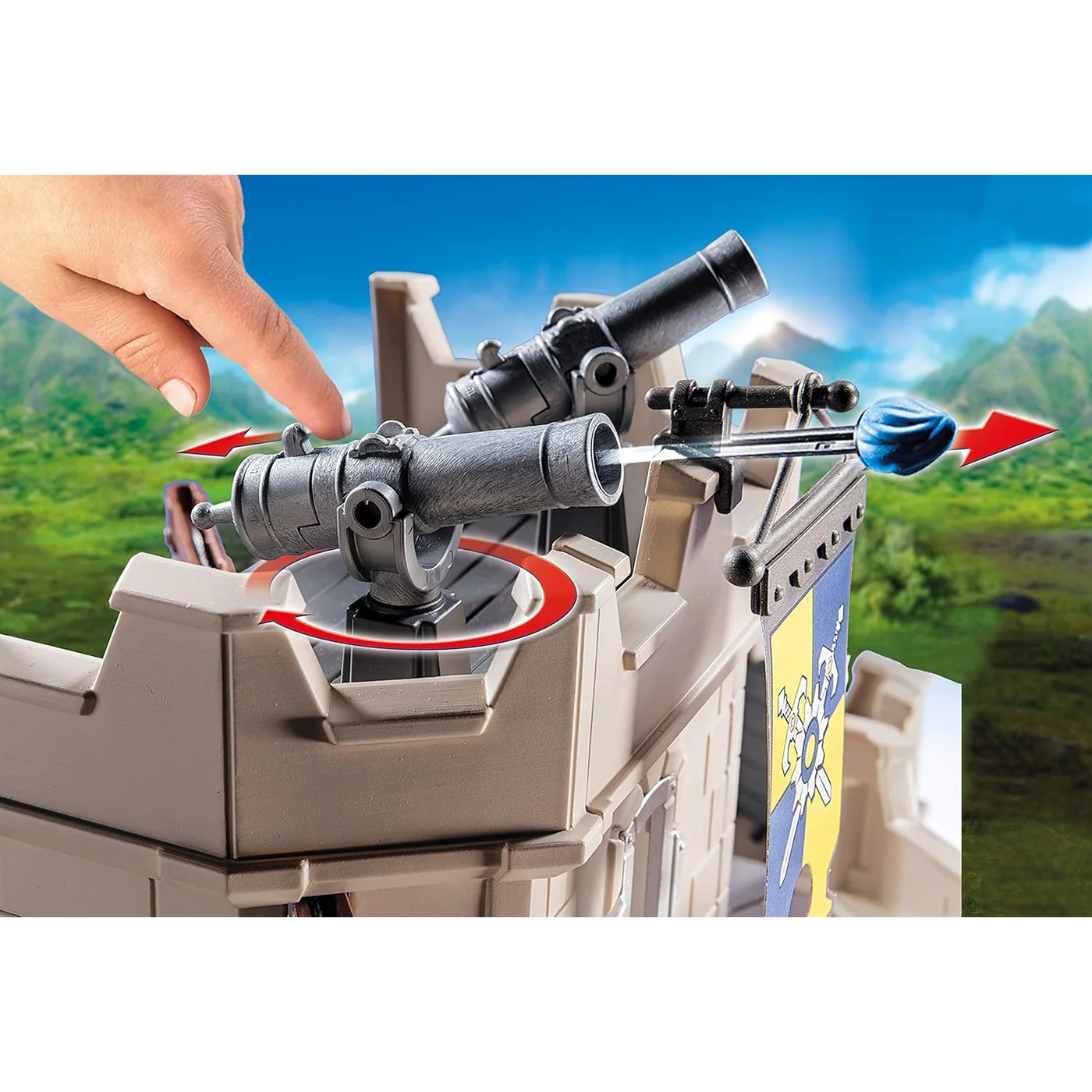 Playmobil Grand Castle of Novelmore Castle Playset - Image 7