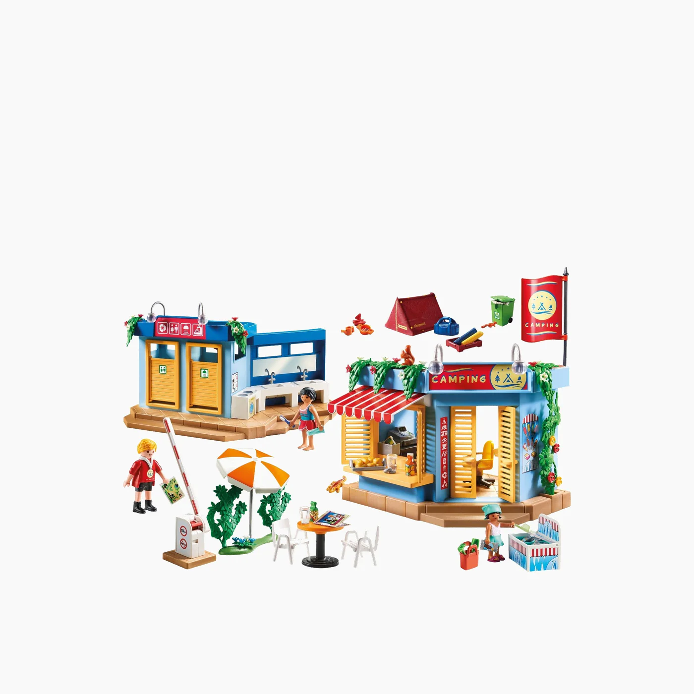 Playmobil Large Campground Toy Playset