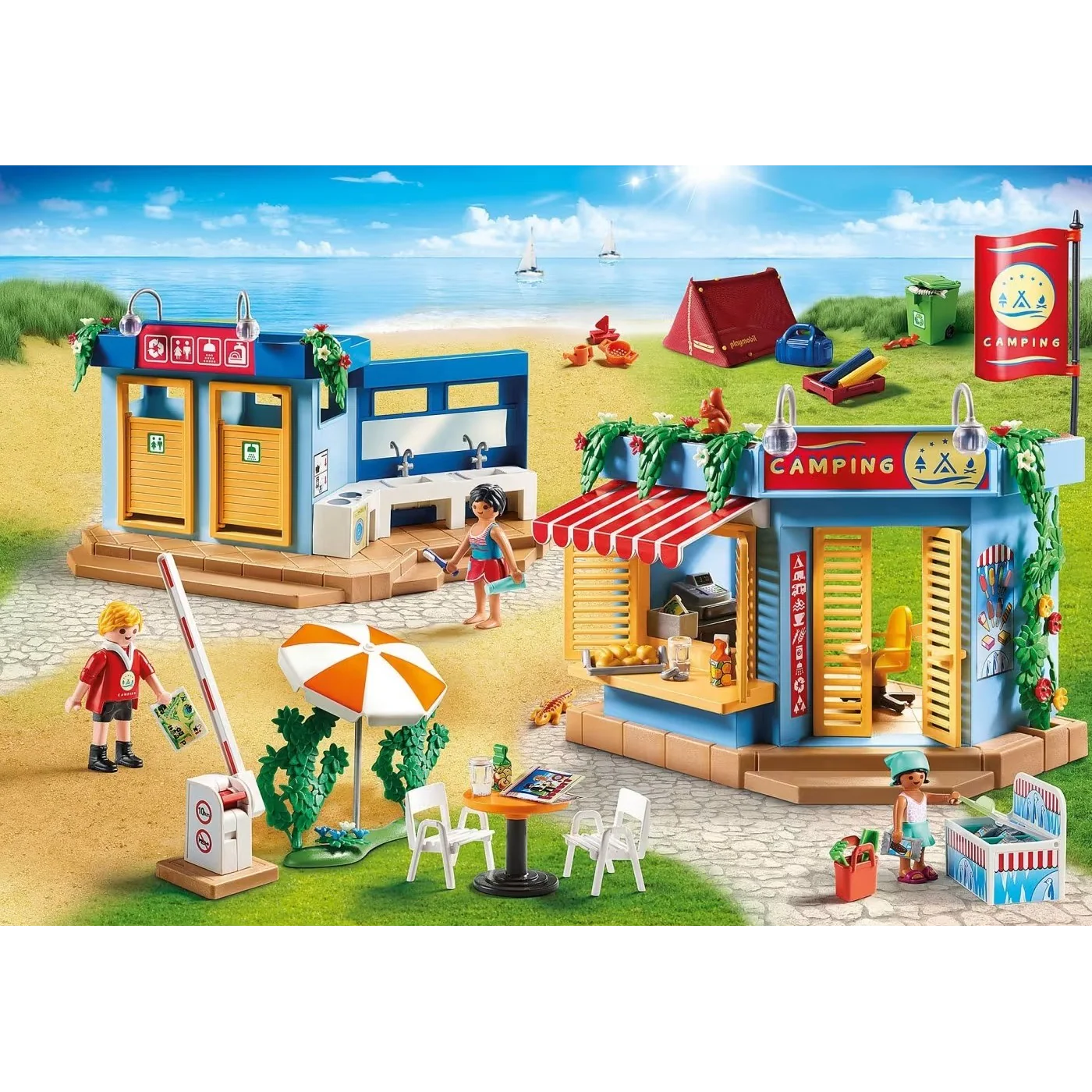 Playmobil Large Campground Toy Playset - Image 8