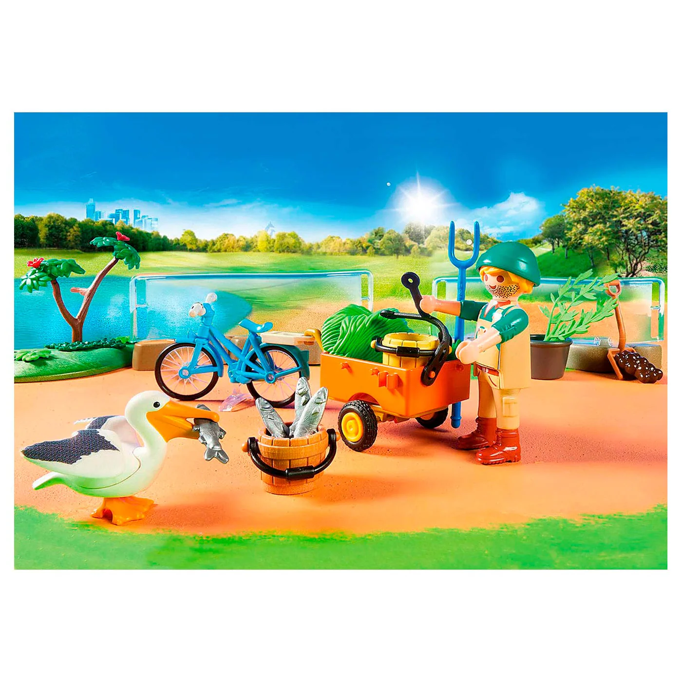 Playmobil Large City Zoo Toy Playset - Image 4