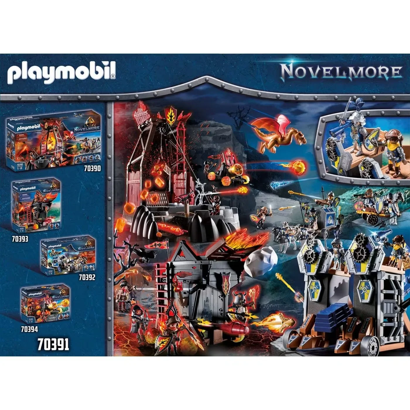 Playmobil Novelmore Mobile Fortress Toy Playset - Image 9