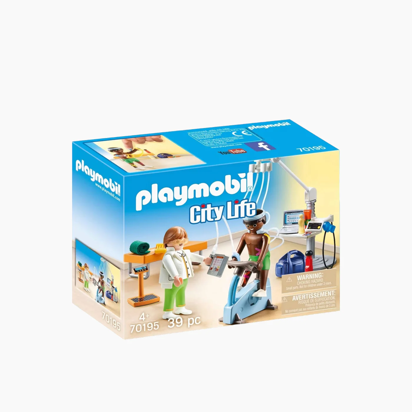 Playmobil Physical Therapist Set Toy Playset - Image 2