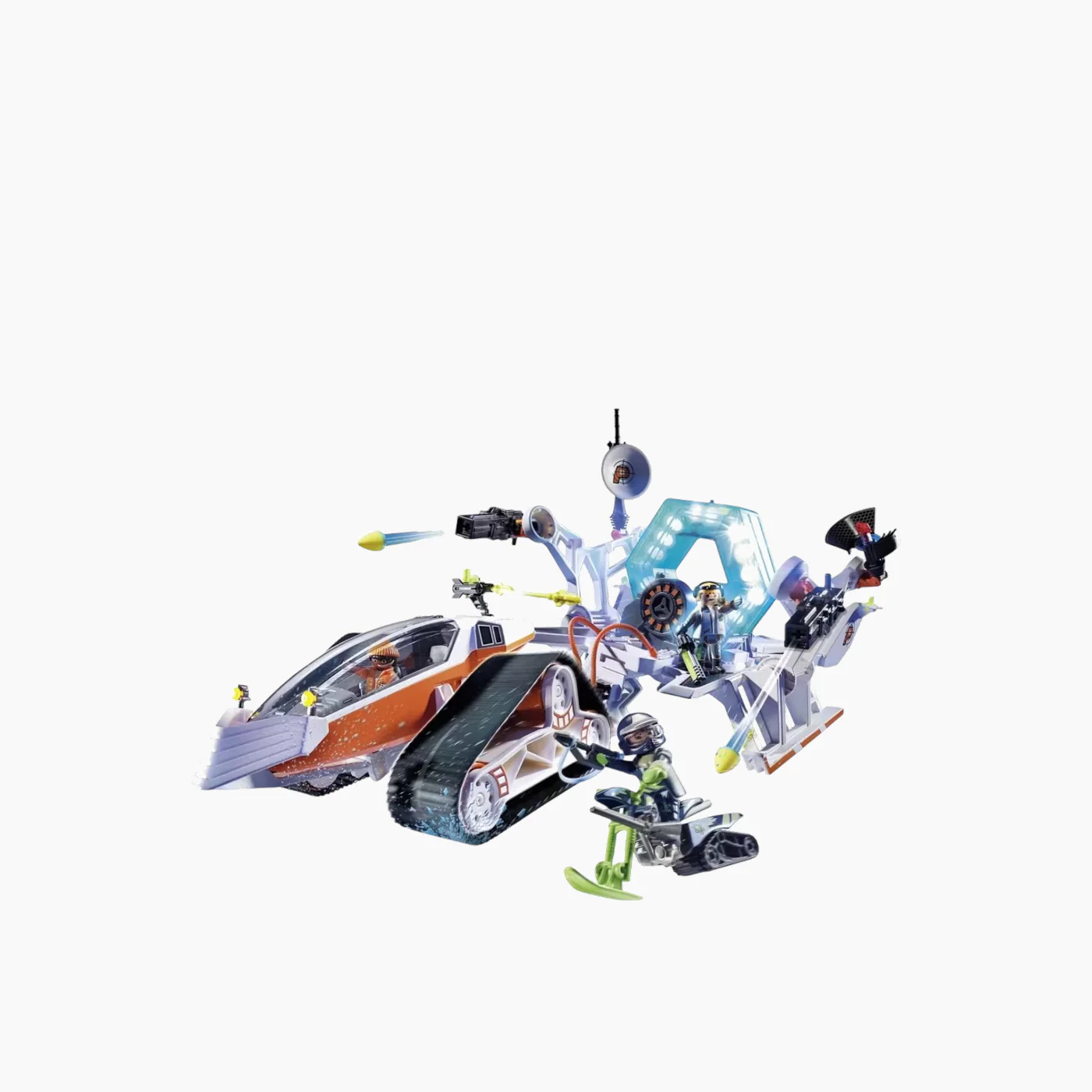 Playmobil Spy Team Command Sled Toy Playset