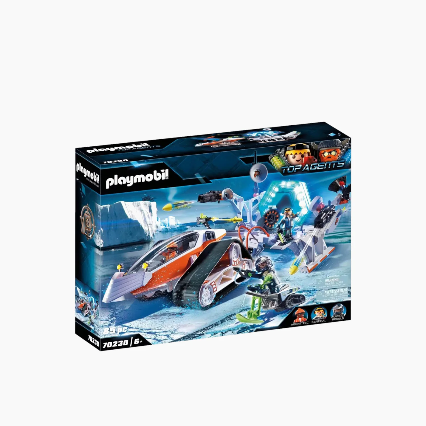 Playmobil Spy Team Command Sled Toy Playset - Image 2