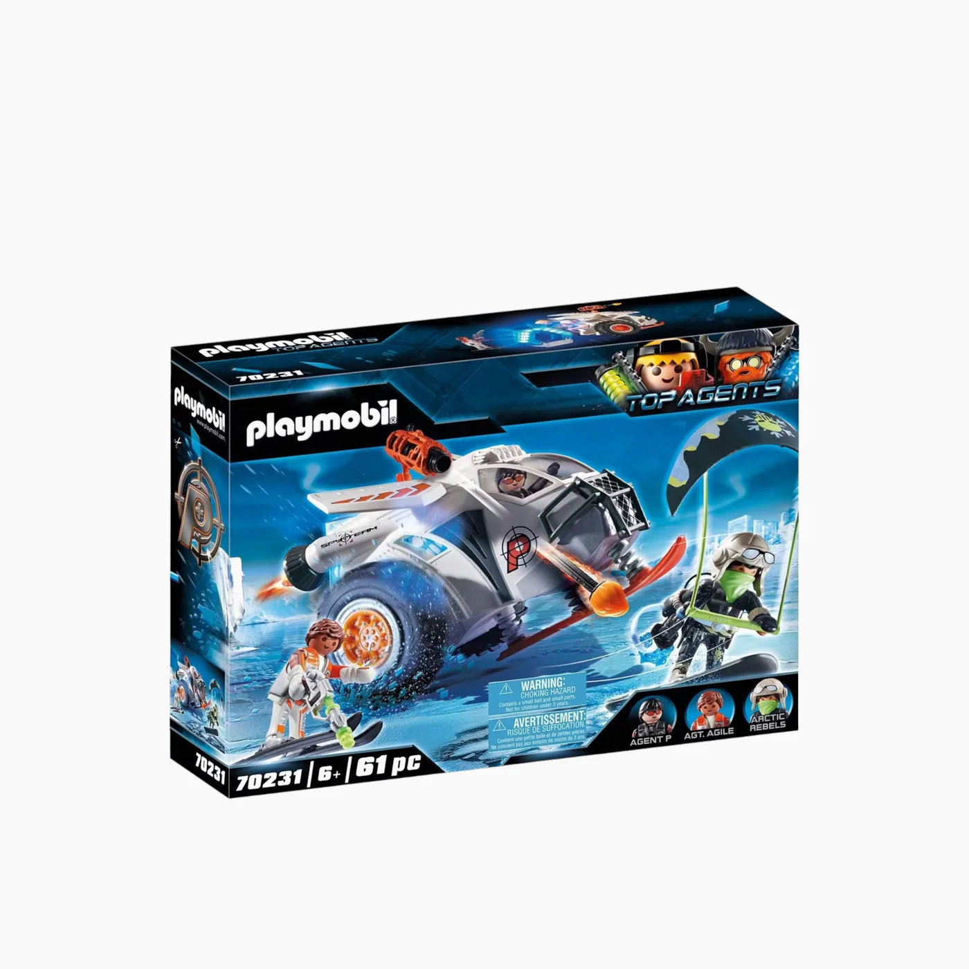 Playmobil Spy Team Snow Glider Playset - Image 2