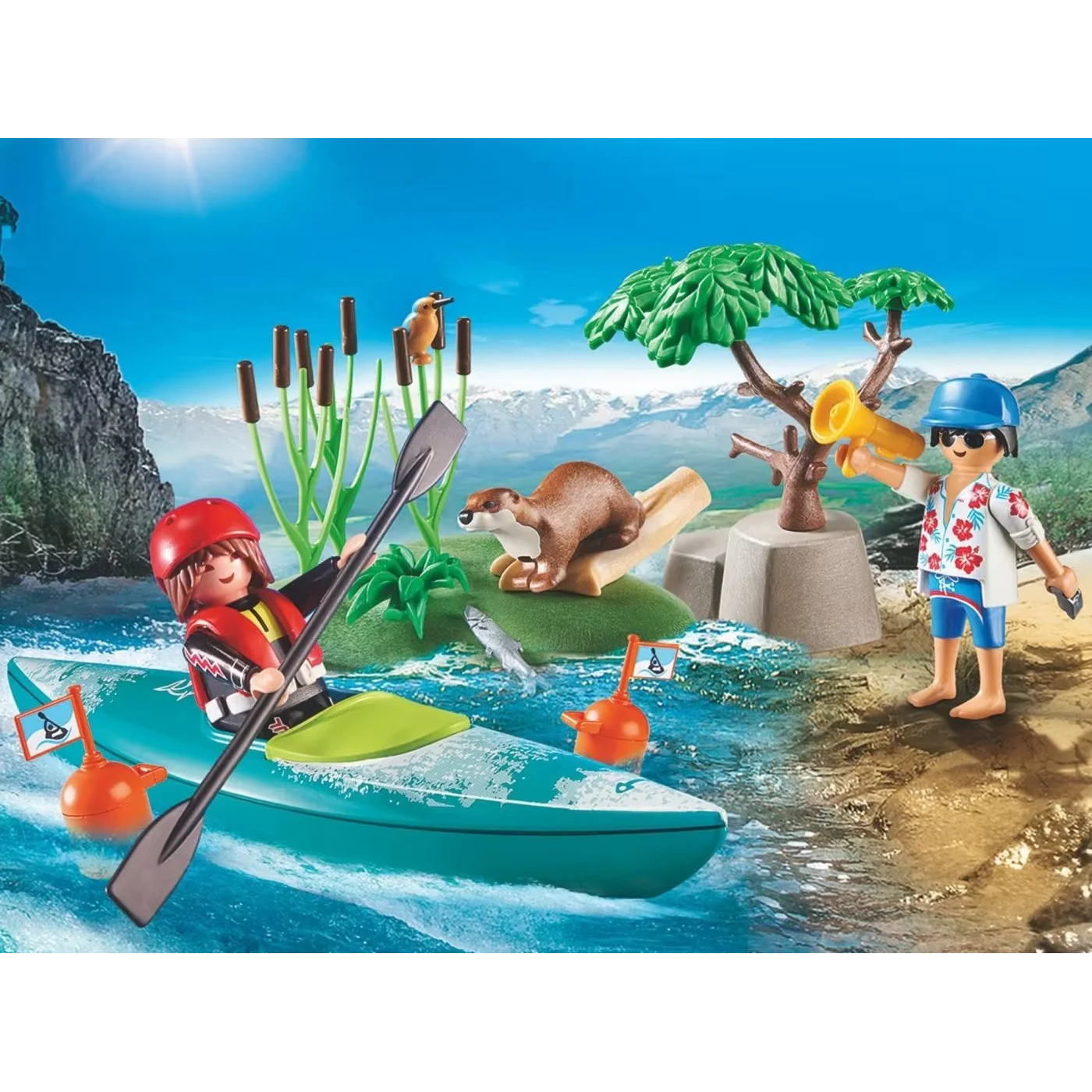 Playmobil Kayak Adventure Toy Playset - Image 3