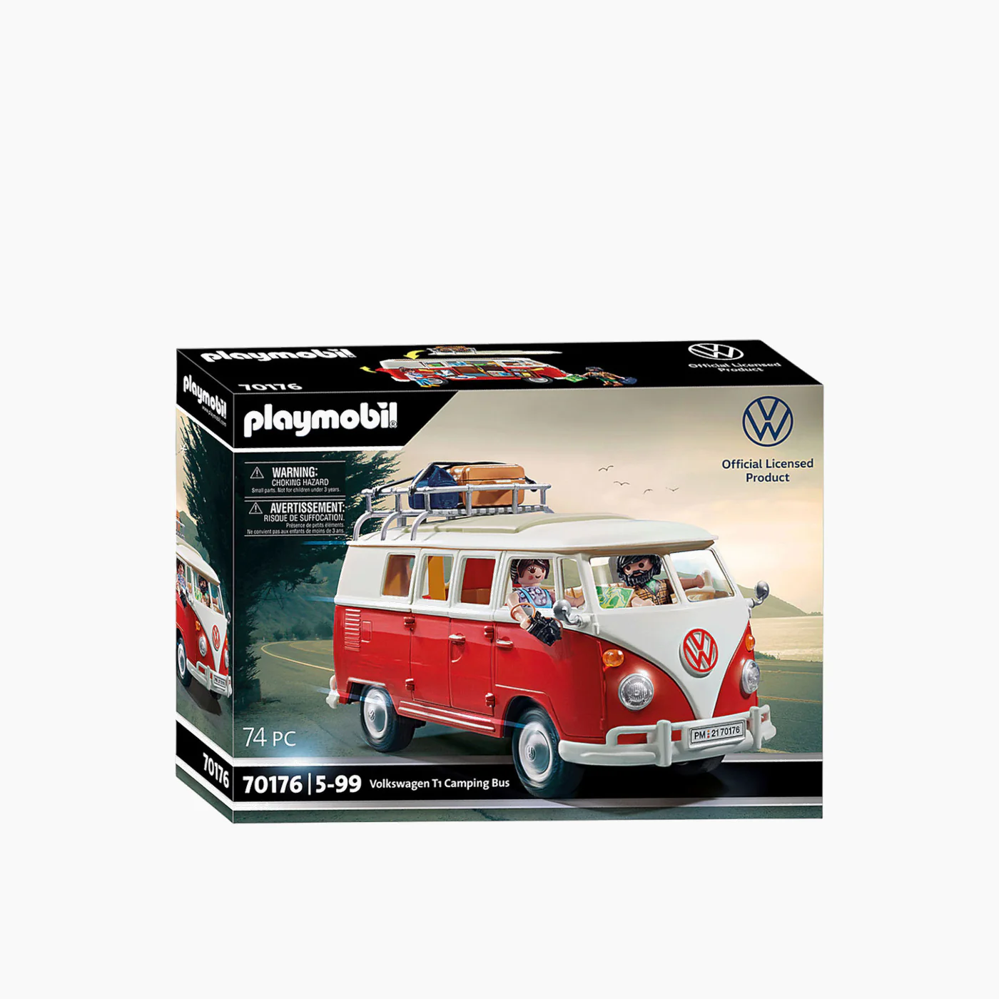 Playmobil Volkswagen T1 Camping Bus Toy Playset - Image 4
