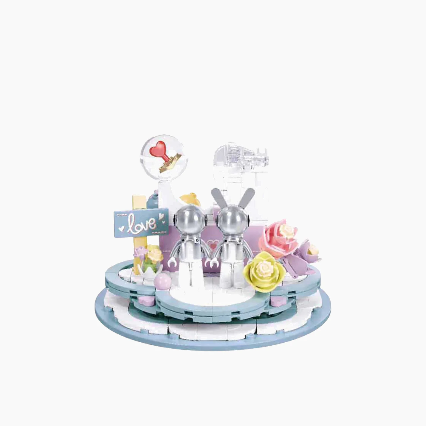 Sluban PLEYERID Music Box LOVE CONFESSION Construction Set - Image 2