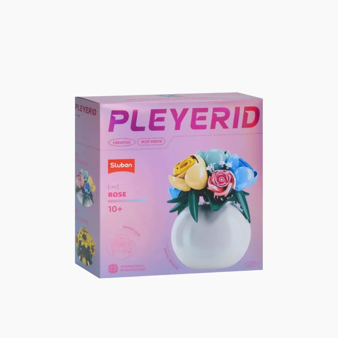 Sluban PLEYERID Roses Construction Set - Image 3
