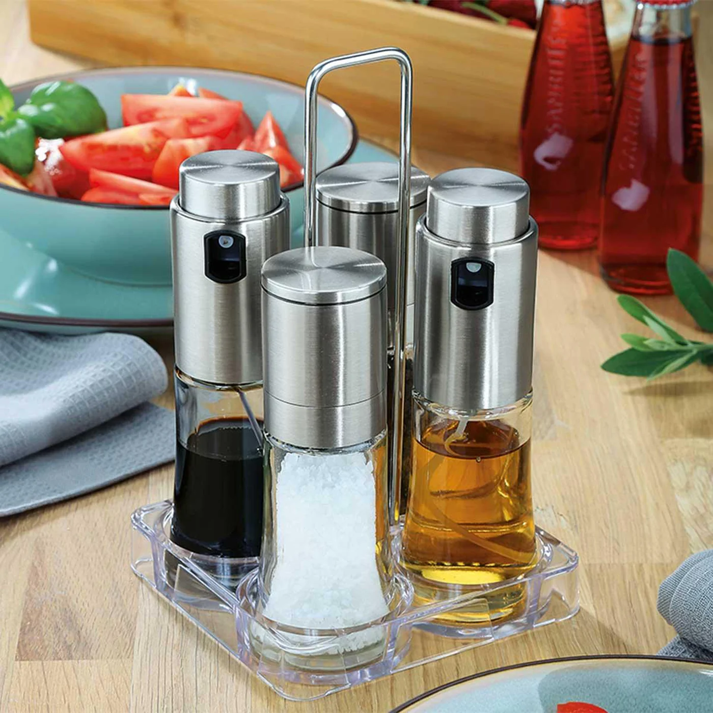 Kuchenprofi Bari Cruet Set - Image 3
