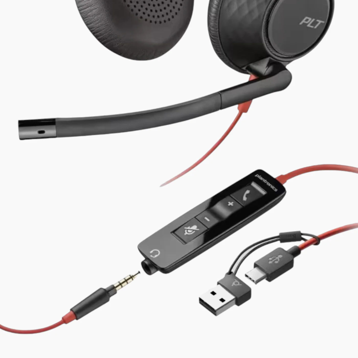 Poly Blackwire C5220T Corded USB Headset by HP - Image 2