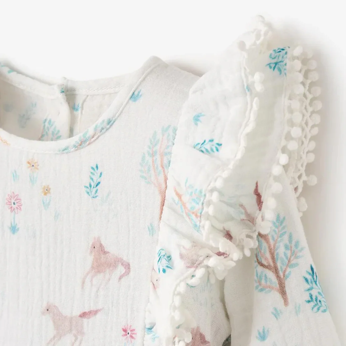 Pony Meadow Organic Muslin Jumpsuit - Image 2