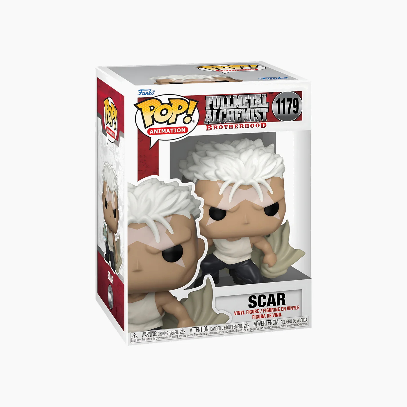 FUNKO Pop! Animation Fullmetal Alchemist: Brotherhood Scar Action Figure - Image 2