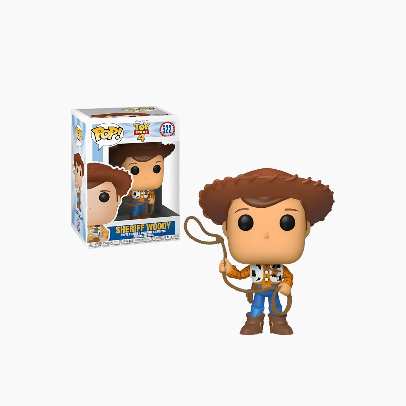 FUNKO Pop! Disney Toy Story Sheriff Woody Bobblehead Figure - Image 2
