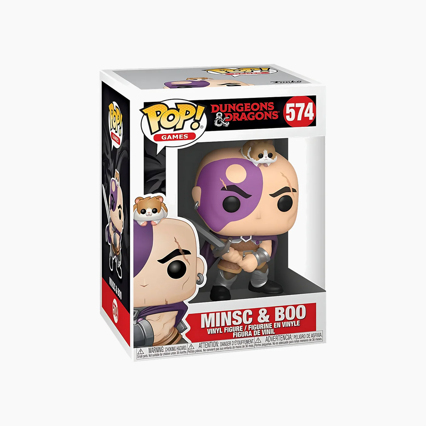 FUNKO Pop! Games Dungeons & Dragons Minsc & Boo Action Figure - Image 3