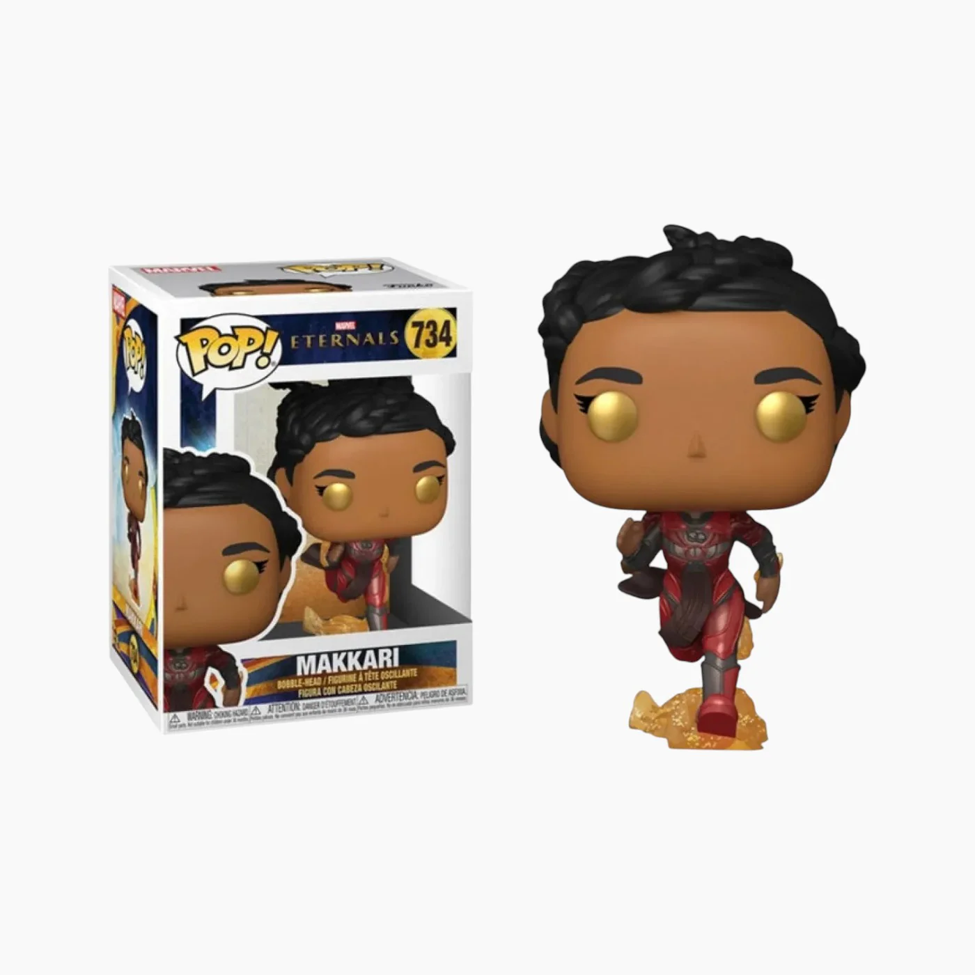 FUNKO Pop! Marvel Eternals Makkari Vinyl Figure - Image 2