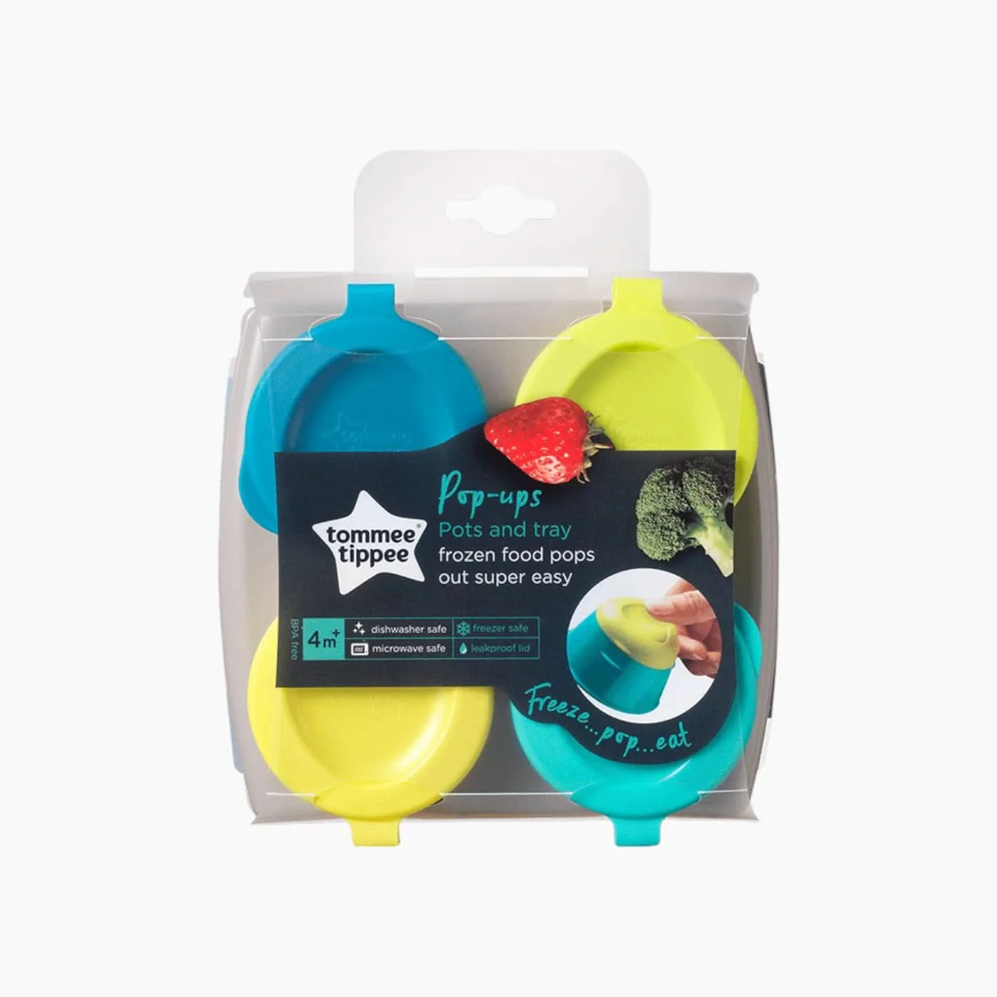 Tommee Tippee Pop-Up Freezer Pots & Tray Food Storage - Image 2