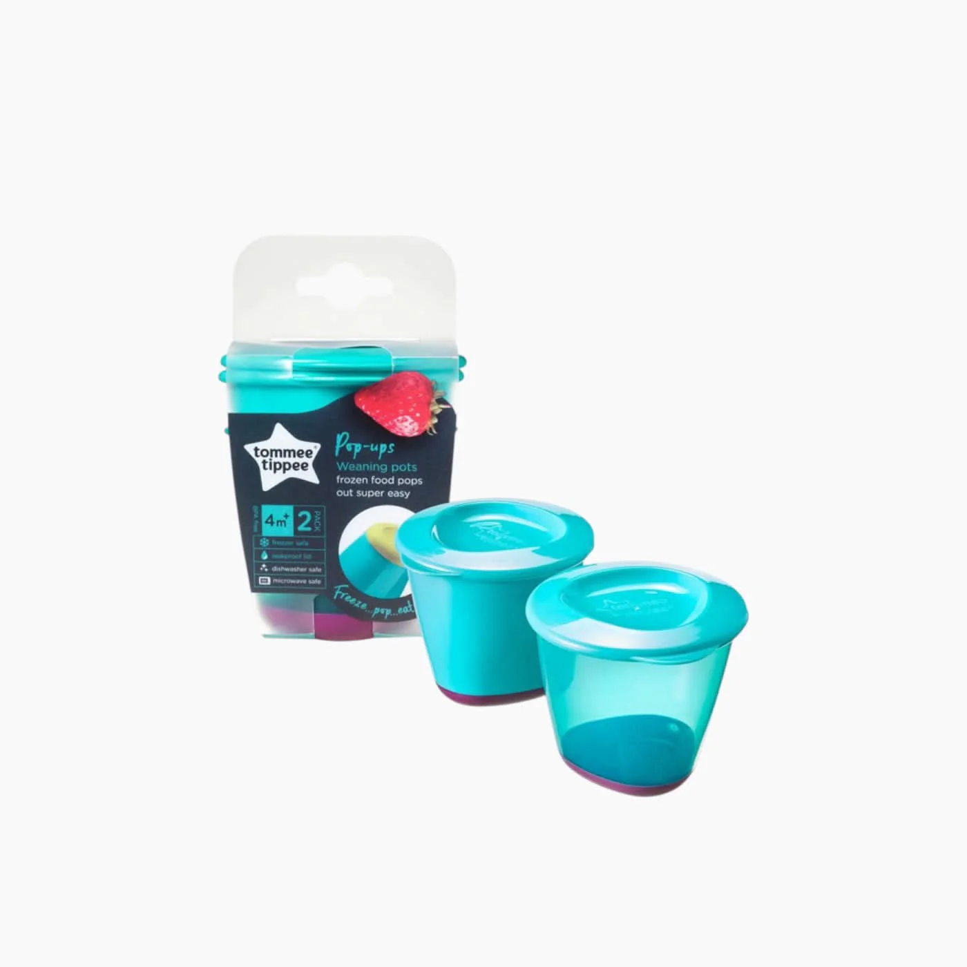 Tommee Tippee Pop-Ups Weaning Pots - Image 2