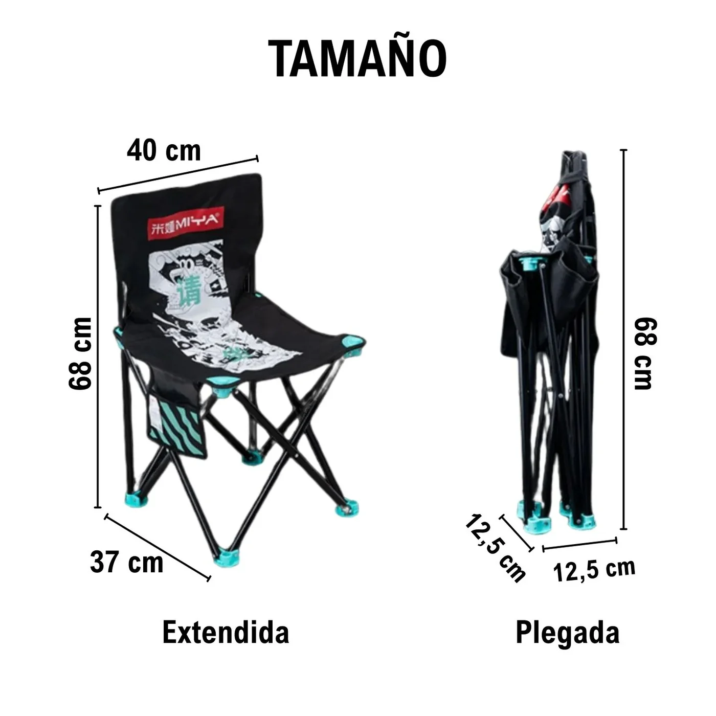 Miya Portable Painting Chair - Image 2