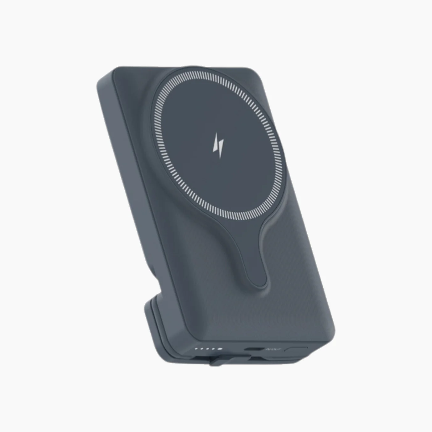 Powerology Power Bank With Magnetic Wireless Charger Car Mount (5000mAh) - Image 2