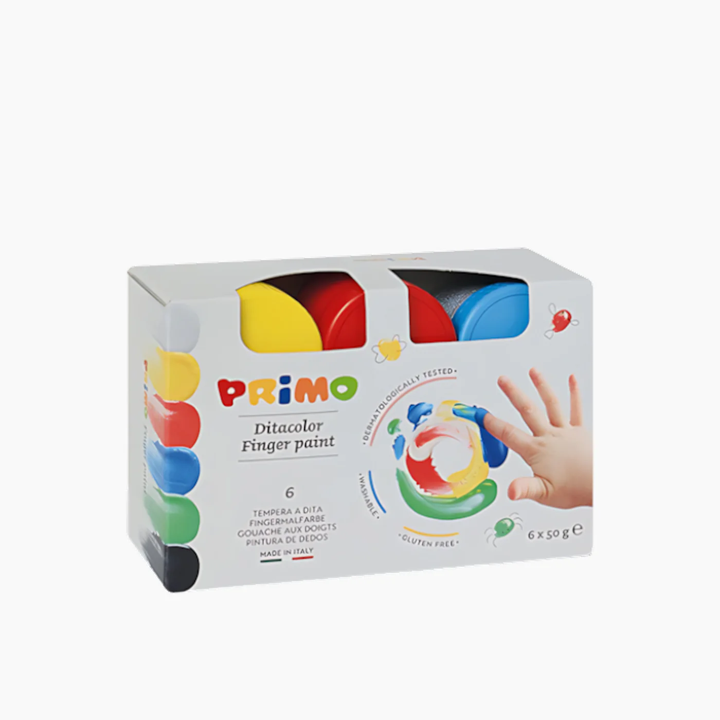 Primo Finger Paint 6 Colours - Image 3