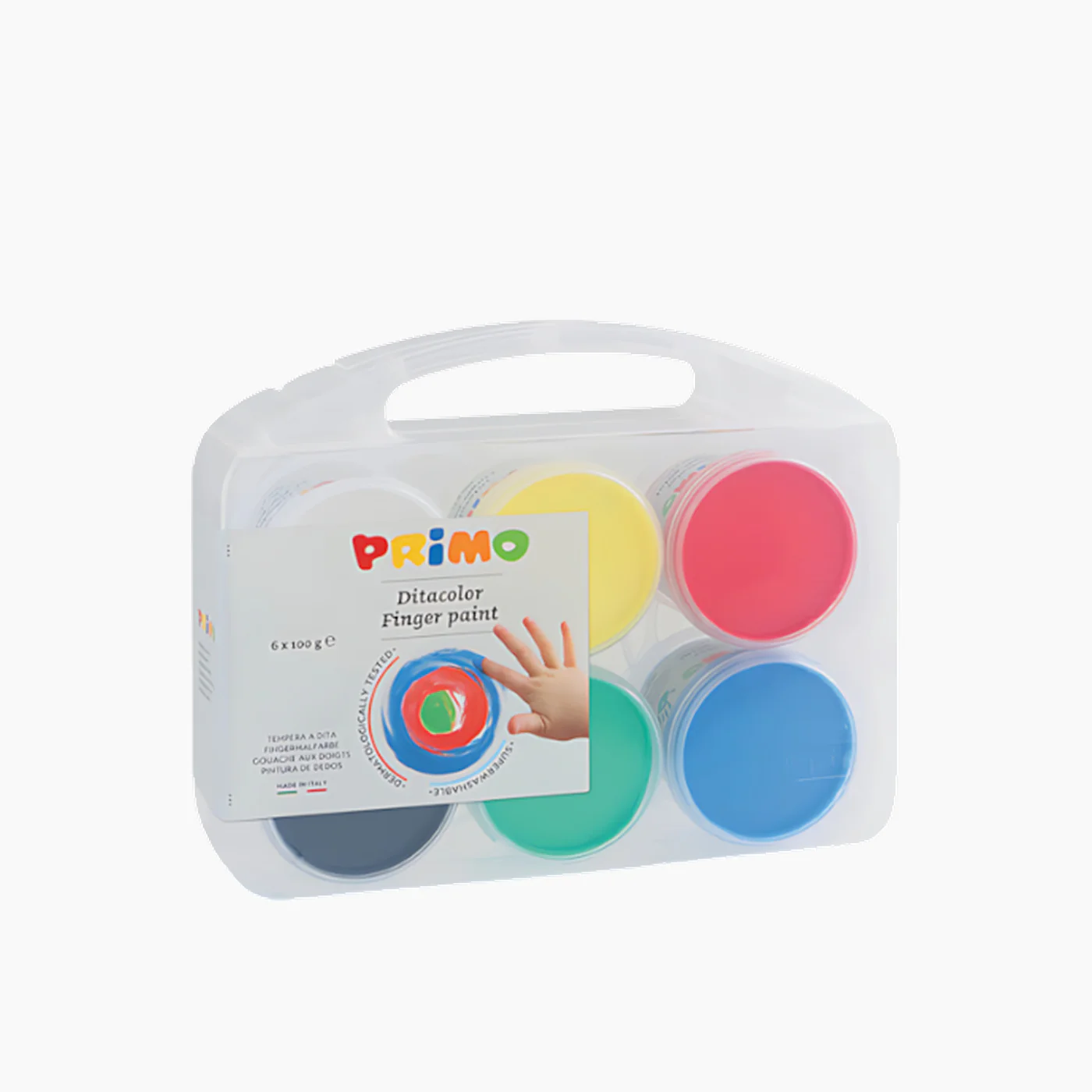 Primo Finger Paint 6 Colours - Image 4