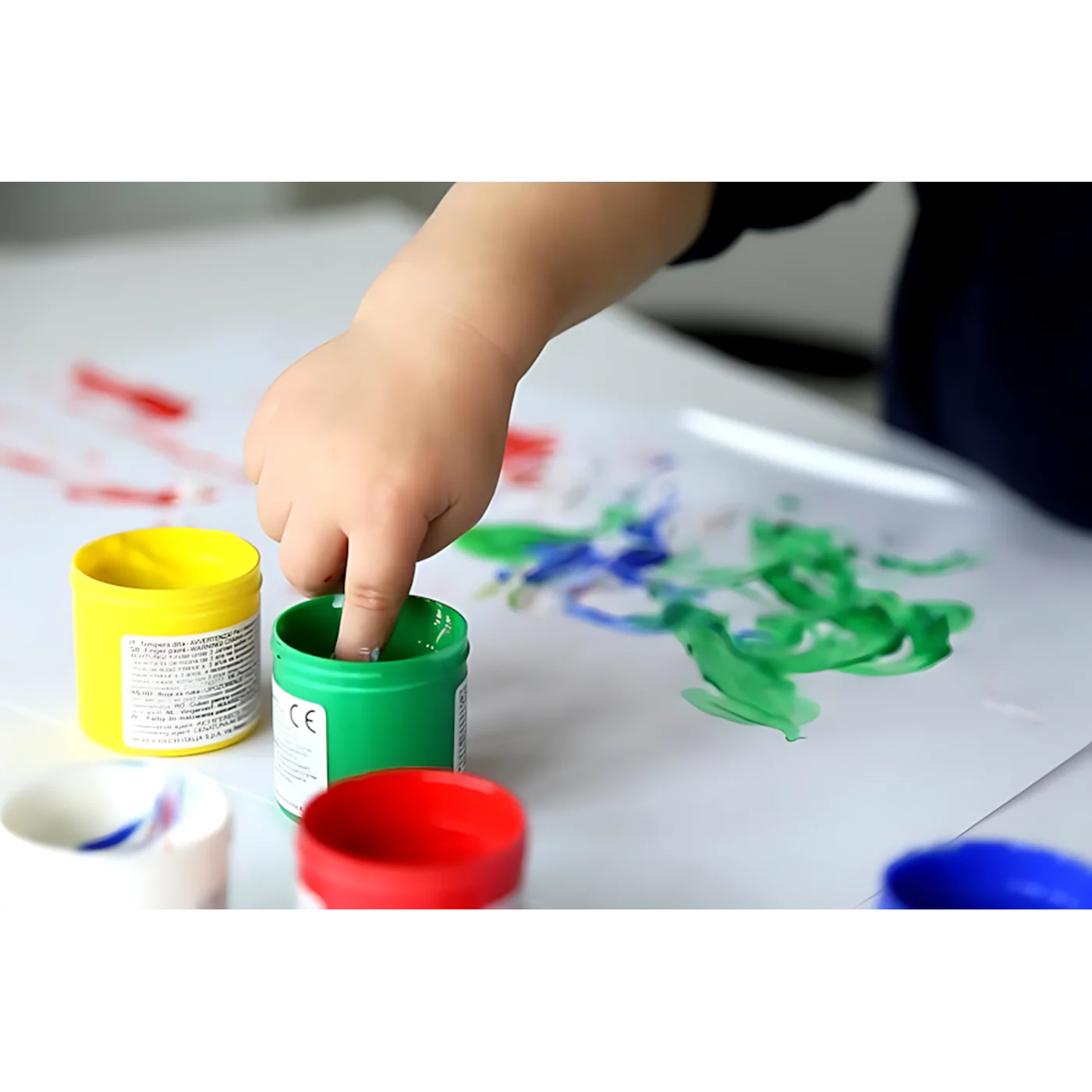 Primo Finger Paint 6 Colours - Image 6