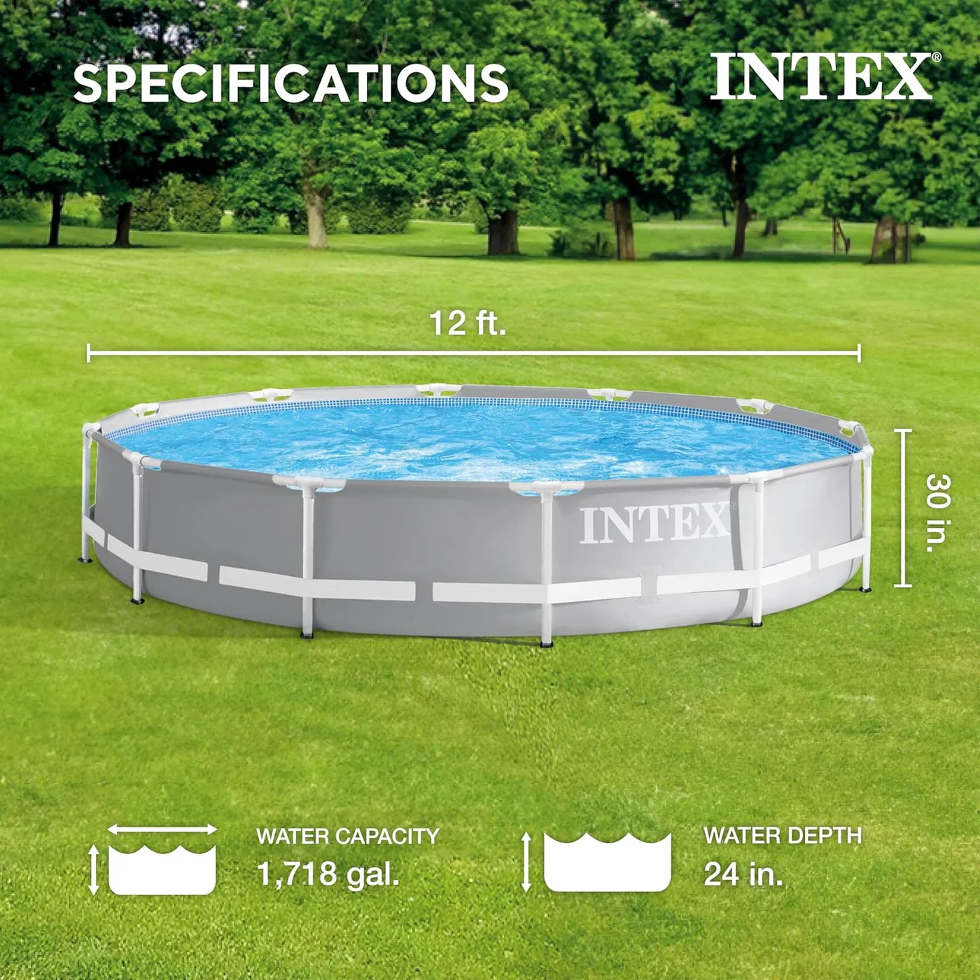 Intex Prism Frame Round Pool - Image 3