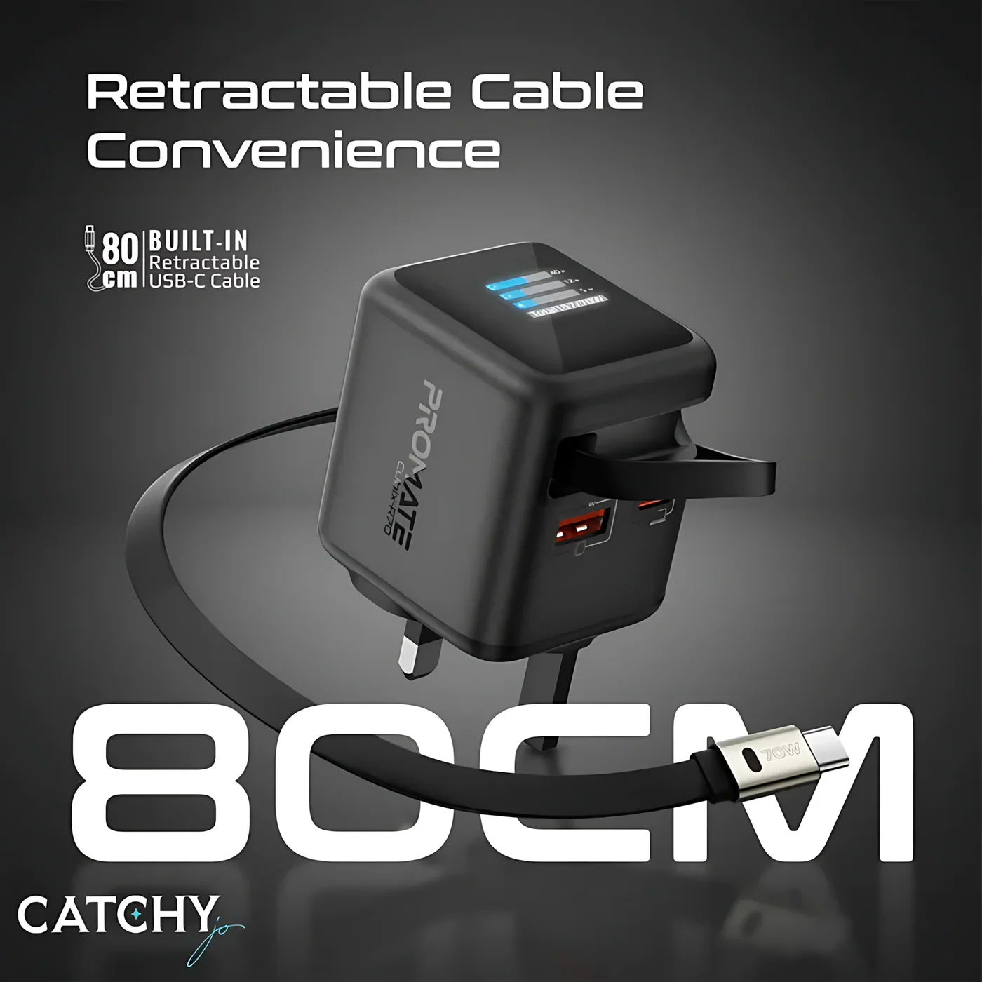 PROMATE Cubix-R70W Wall Charger Adapter - Image 4