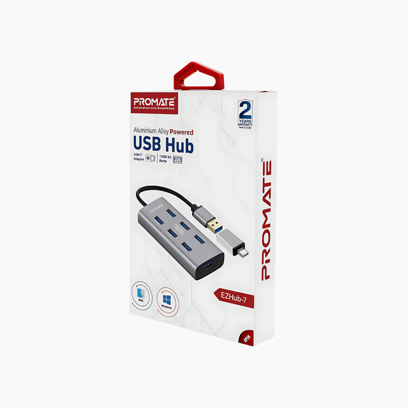 PROMATE EzHub-7 USB-C Hub - Image 3