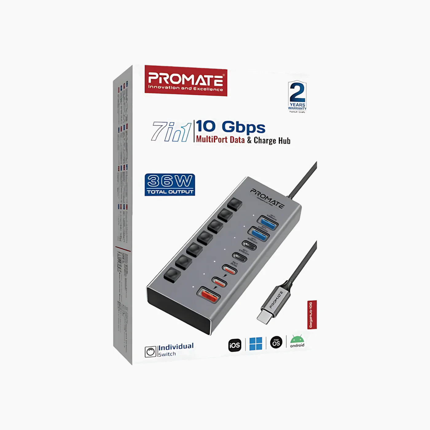 PROMATE GegaHub-10G Hub - Image 3
