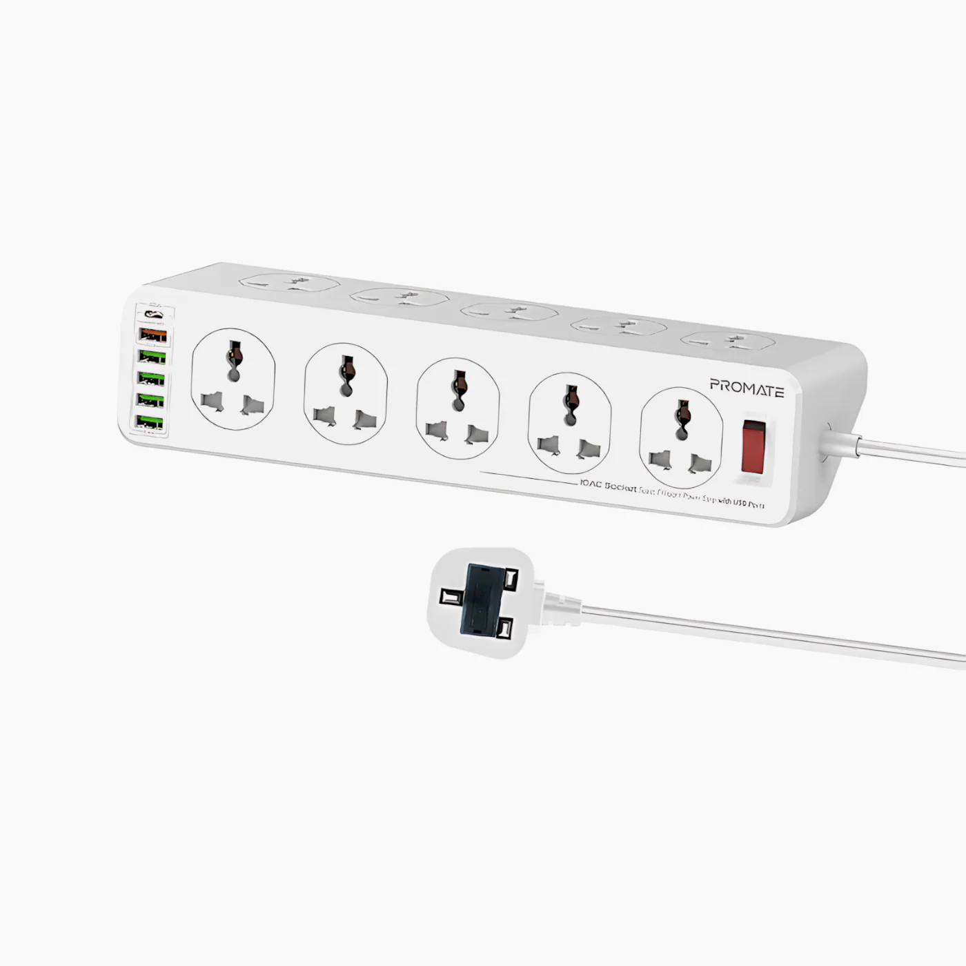 PROMATE PowerMatrix-5M Power Strip