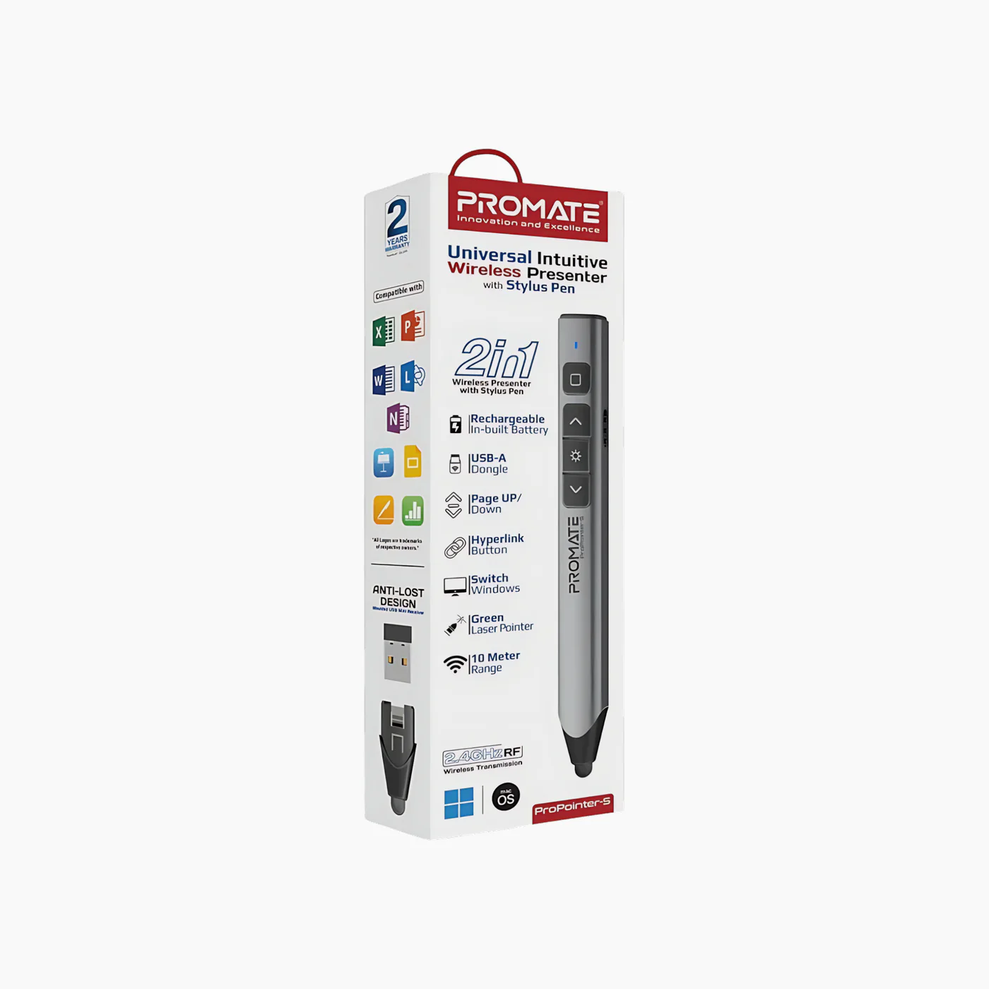 PROMATE ProPointer-S Wireless Presenter - Image 5