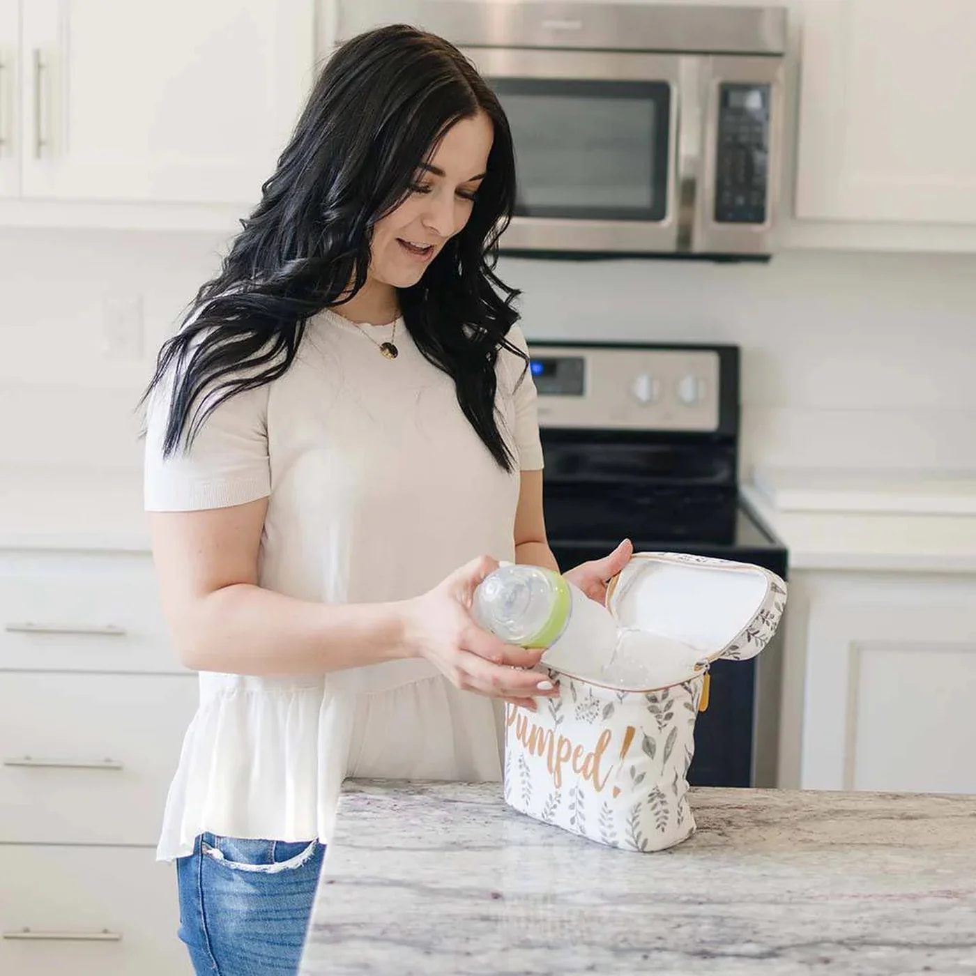 Bebe Au Lait Pumped Insulated Bottle Bag - Image 3