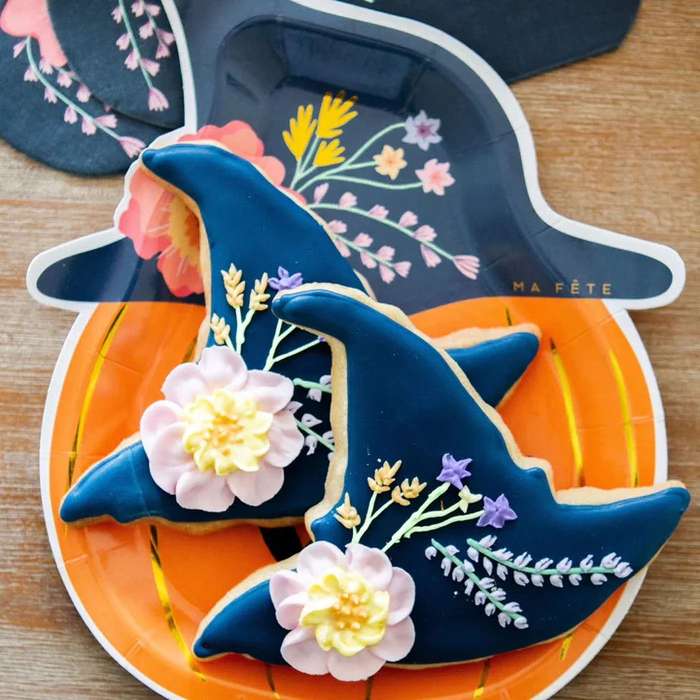 Ma Fete Pumpkin Dessert Plates - Set of 8 - Image 5