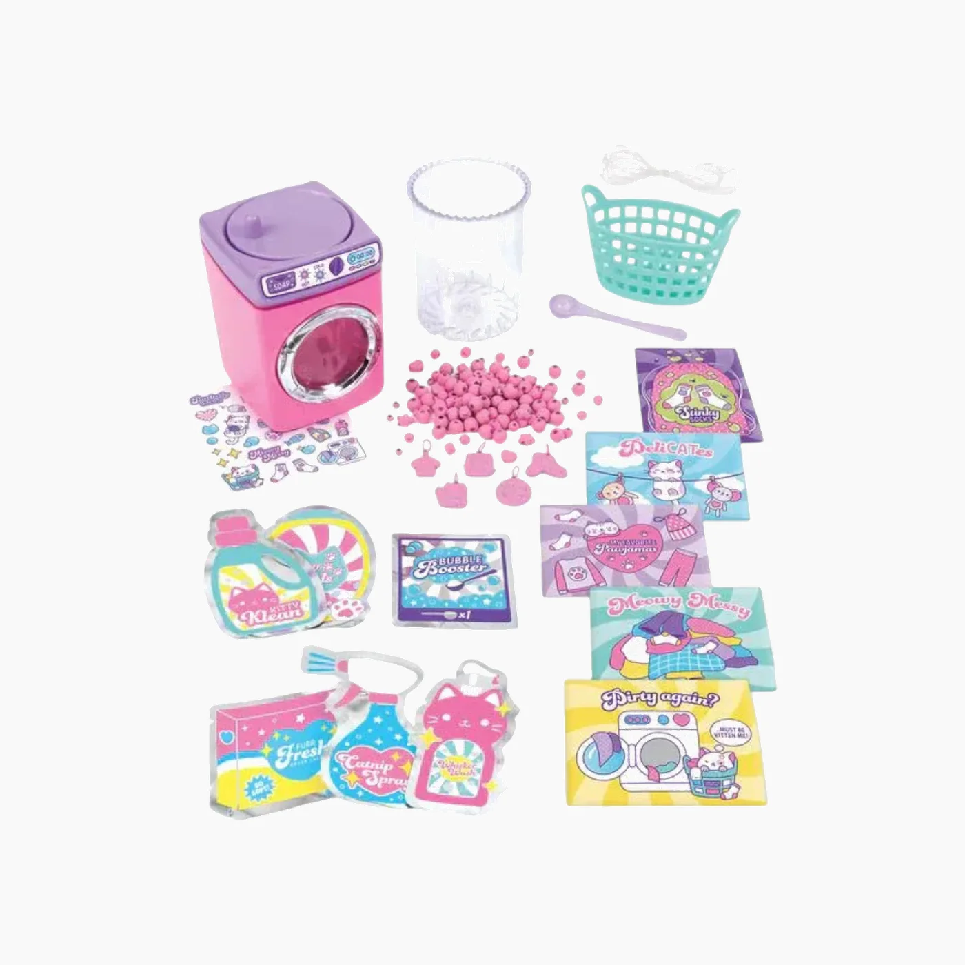 MAKE IT REAL Purr-fect Wash 'N Bead Bracelets- 141 Pcs - Image 2