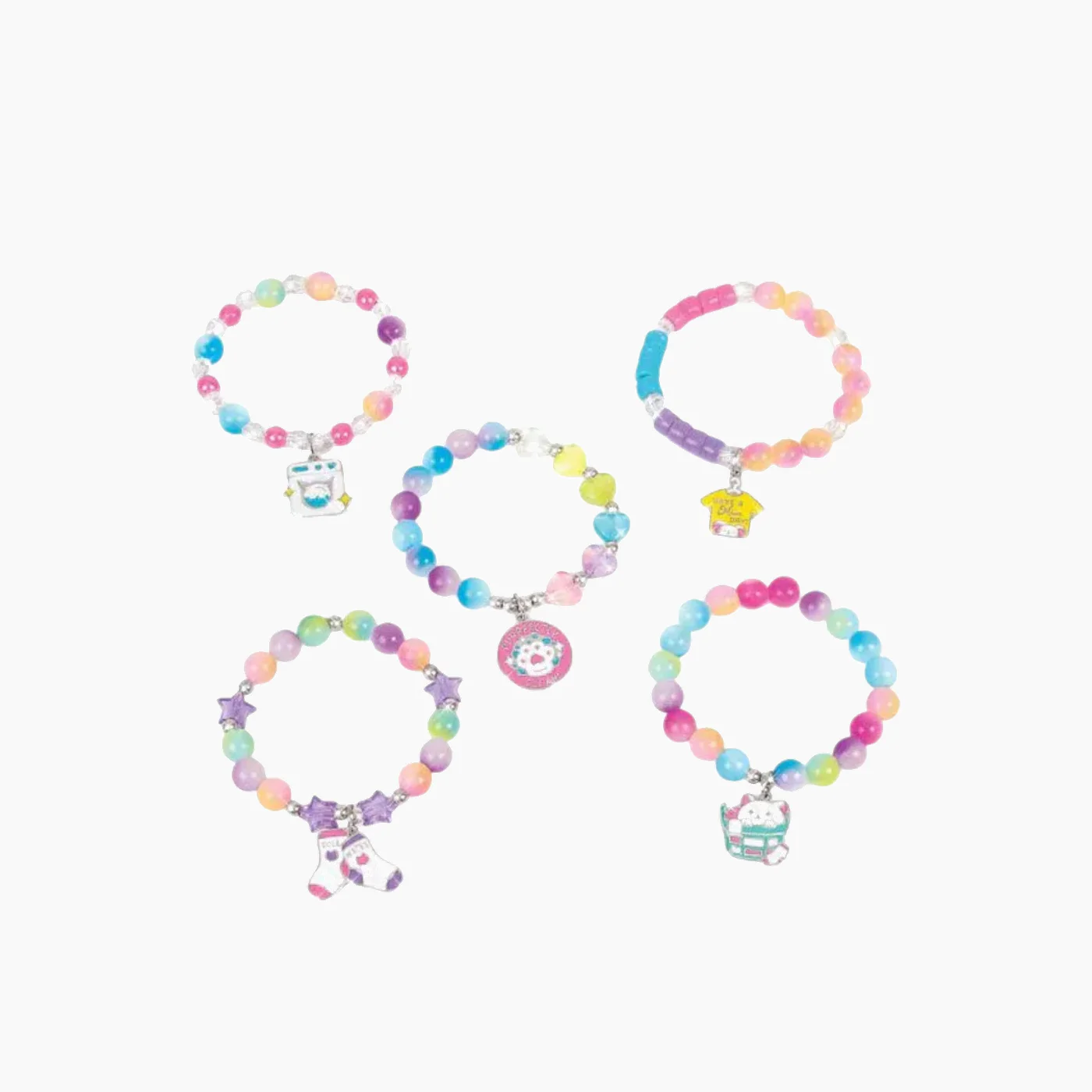 MAKE IT REAL Purr-fect Wash 'N Bead Bracelets- 141 Pcs - Image 3